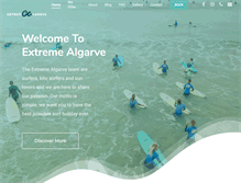 Tablet Screenshot of extremealgarve.com
